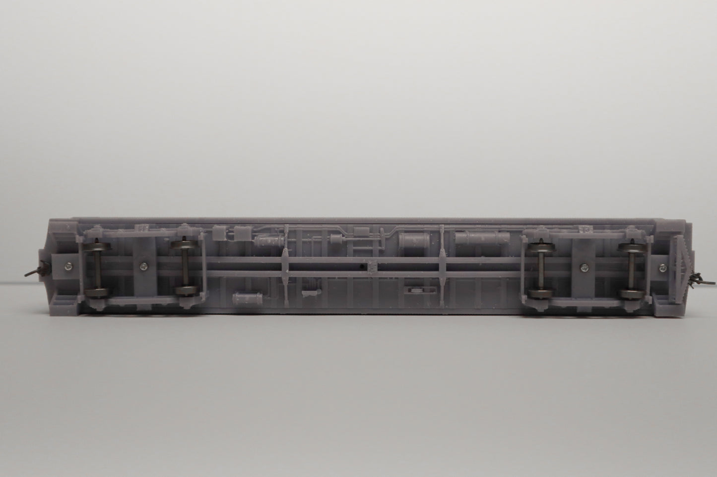 HO Scale Lackawanna MU High Roof Trailer Coach Kit
