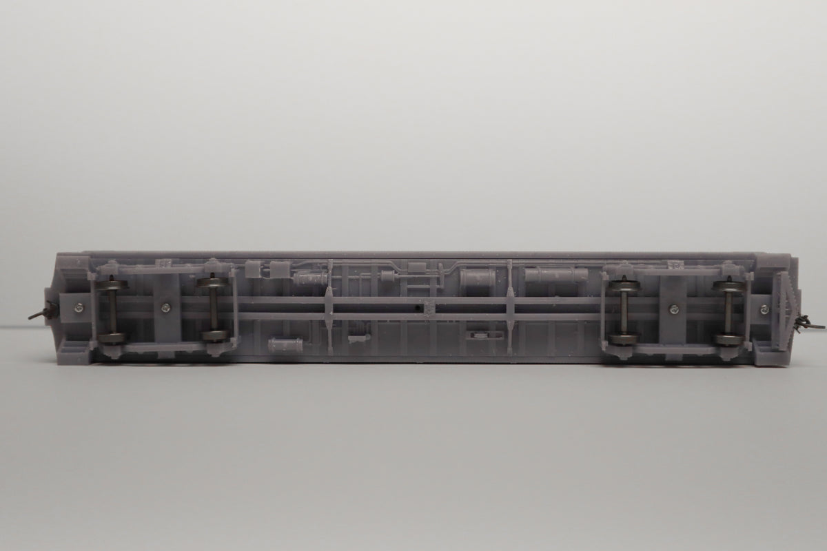 HO Scale Lackawanna MU High Roof Trailer Coach Kit