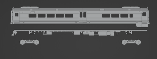 HO Scale Comet V Cab-Car Kit