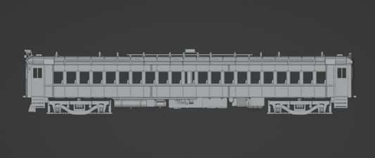 HO Scale Lackawanna MU Motor Coach Kit