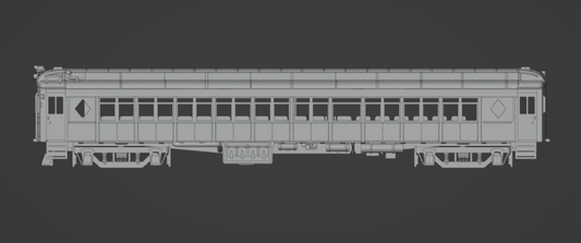 HO Scale Lackawanna MU Subscription Coach Kit